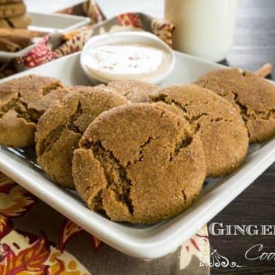 Gingersnap Cookies!