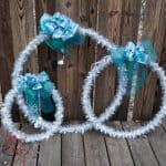 Outdoor Christmas Hanging Light Rings