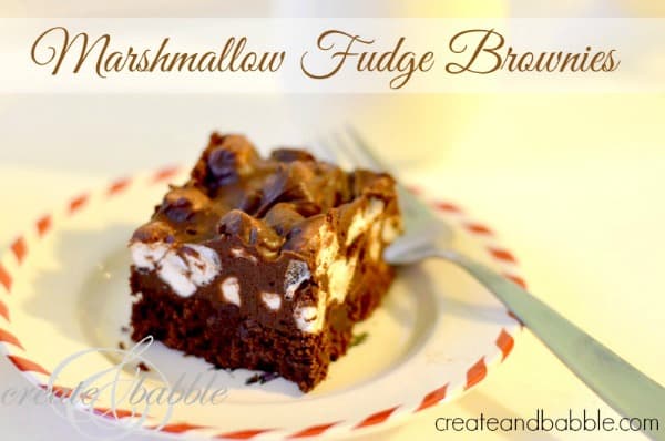 marshmallow-fudge-brownies-Holiday Cookie Round-up