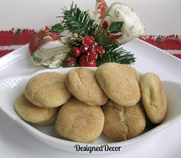 Snickerdoodle Cookies-Holiday Cookie Round-up