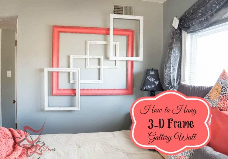 How to Hang a 3-D Frame Gallery Wall 