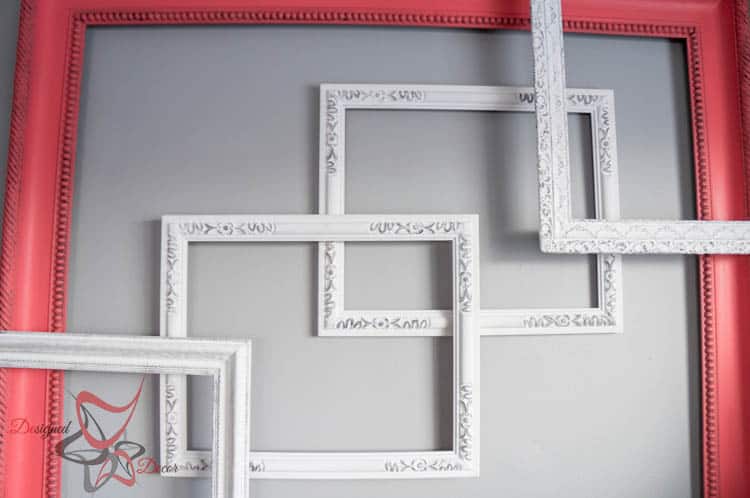 The secrets to hanging a 3-D Frame Wall Gallery-