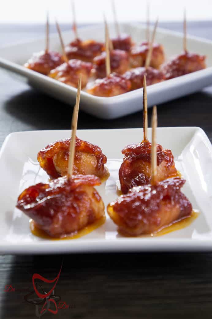 Bacon Wrapped Water Chestnuts recipe