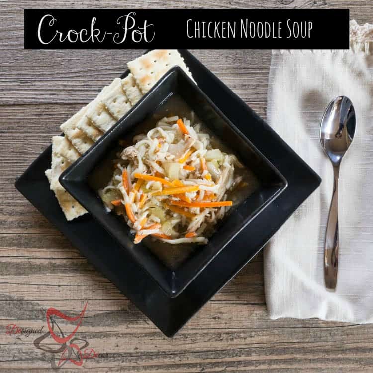 Chicken Noodle Soup-Crockpot Chicken Noodle Soup Recipe