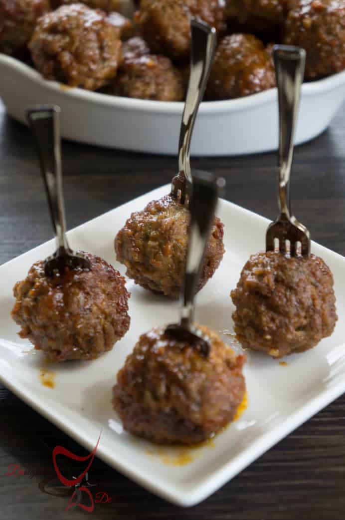  Crock Pot Meatballs- with Honey and Garlic