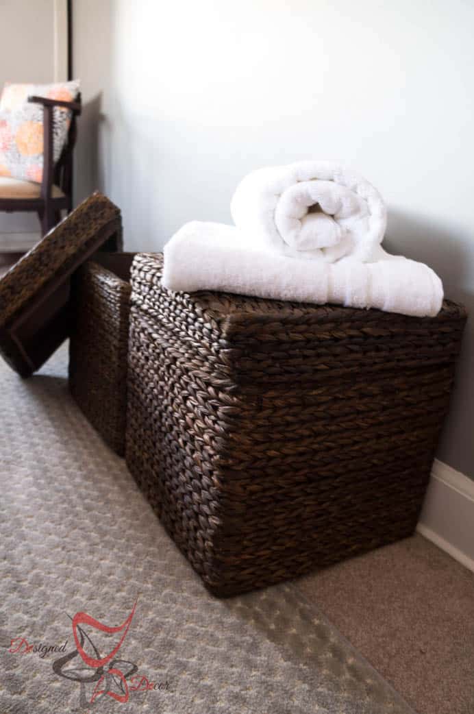 How to Stain a Basket-