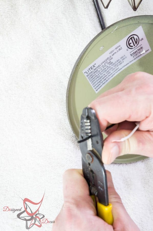 How to Hard Wire a Light Fixture! Designed Decor