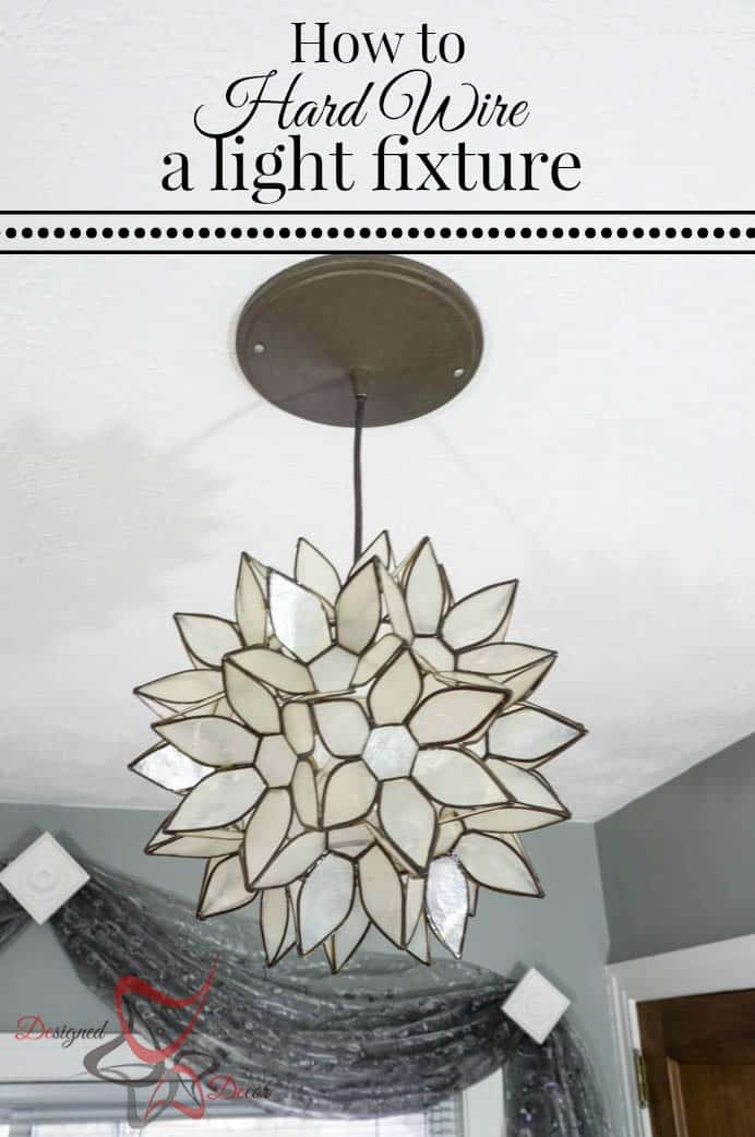 How to hard wire a light fixture-A Simple DIY Tutorial