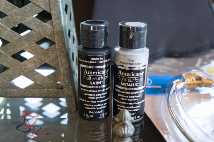  Americana Multi Surface Paint- Lamp Makeover-