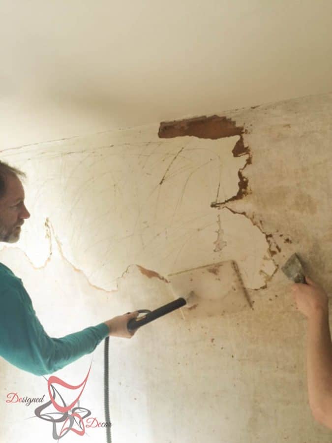 Simple Way to Remove Wallpaper! Designed Decor