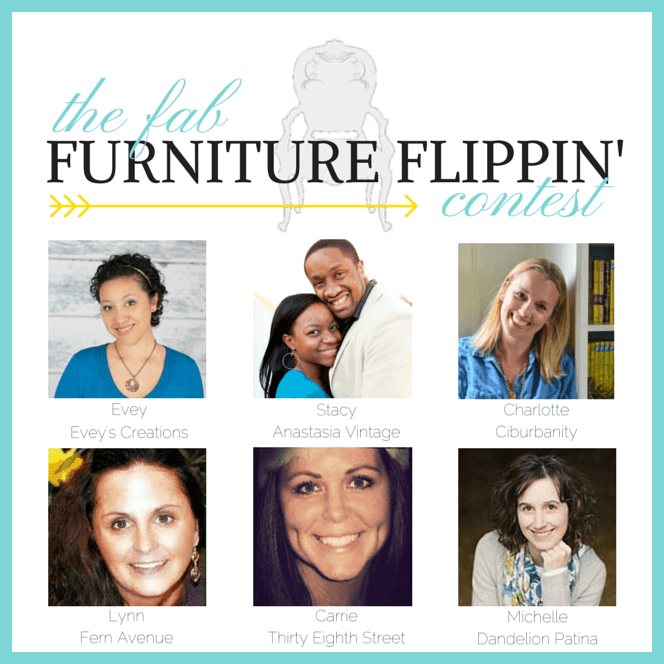 Fab Flippin' Furniture Contest 