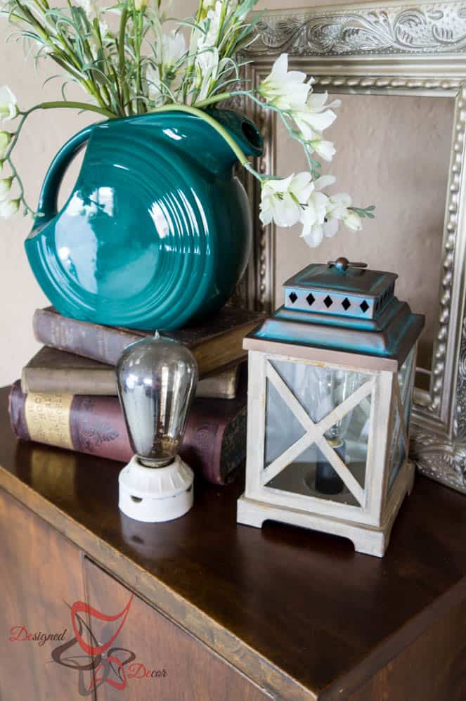 How to Style a Vignette- ScentSationals-Edison Warmer-#WicklessWonders -#CollectiveBias- #ad-