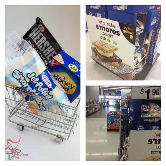 #LetsMakeSmores - Walmart shopping-