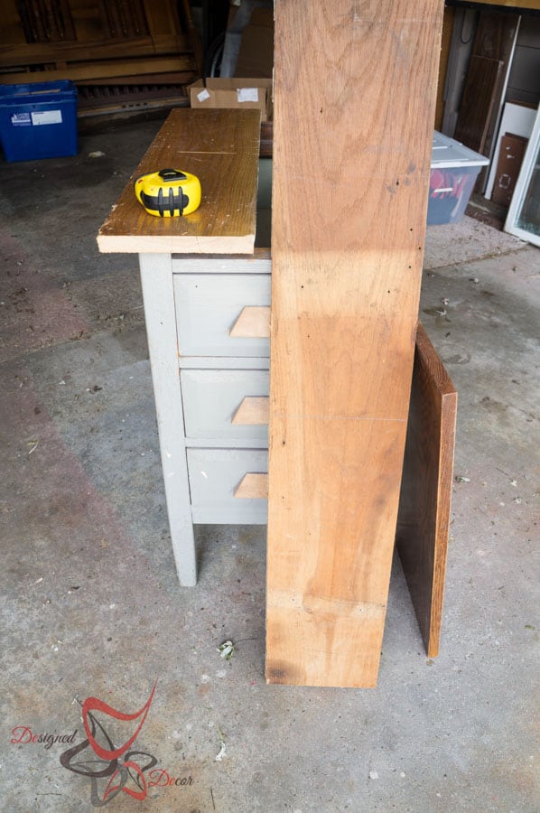 Reclaimed Wood Top Nightstand-2