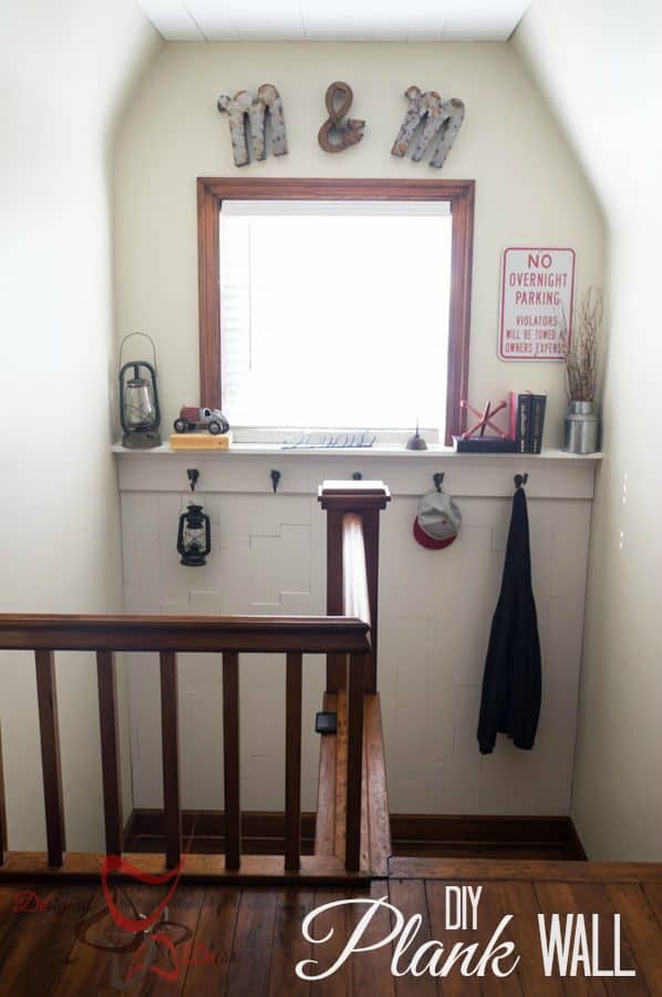 Easy Way to Cover Problem Walls-DIY Plank Wall and Ceiling! - Designed ...