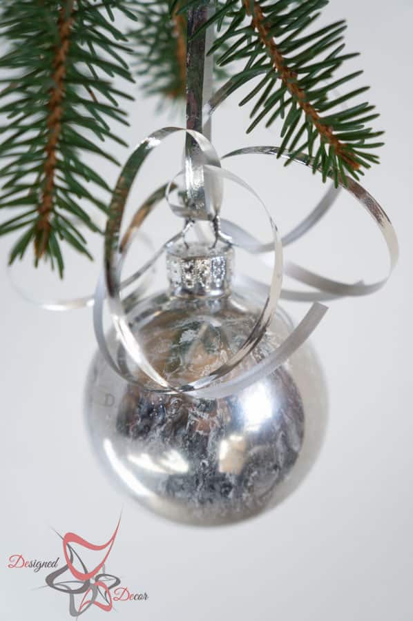 DIY Mercury Glass Ornament