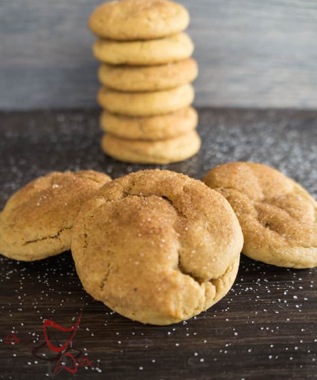 Pumpkin Snickerdoodle Cookies