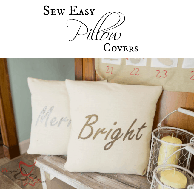 Sew Easy Pillow Covers
