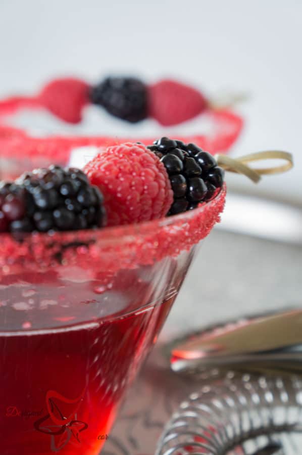 Champagne Raspberry Cocktail