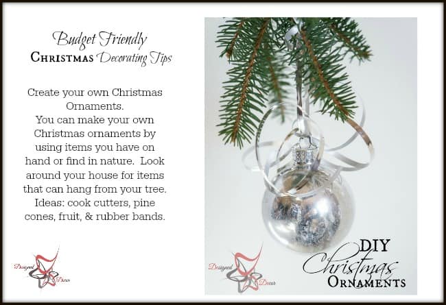 Christmas Decorating on a Budget tips