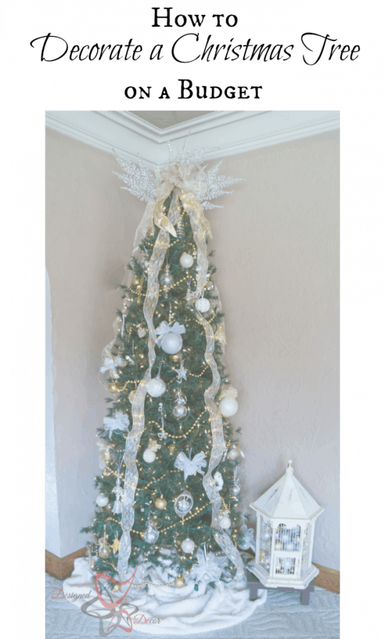 Decorating a Christmas Tree on a Budget Designed Decor