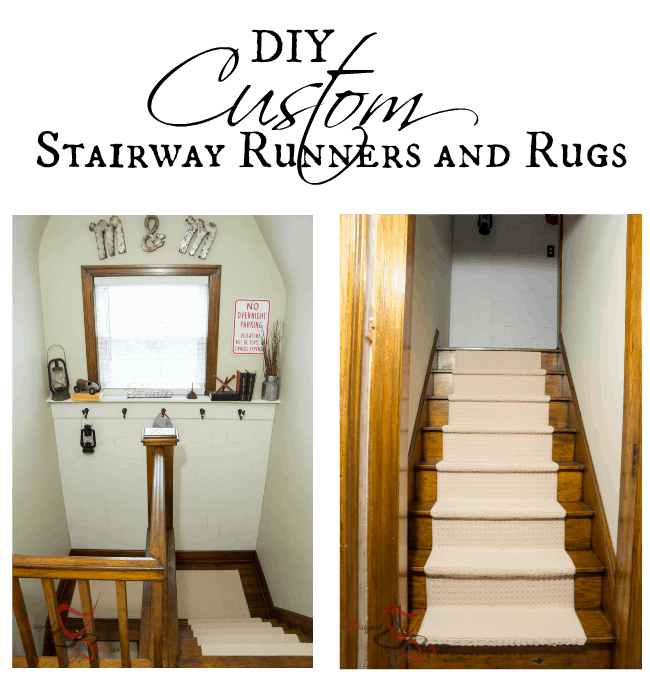 DIY Custom Stairway Runners and Rugs