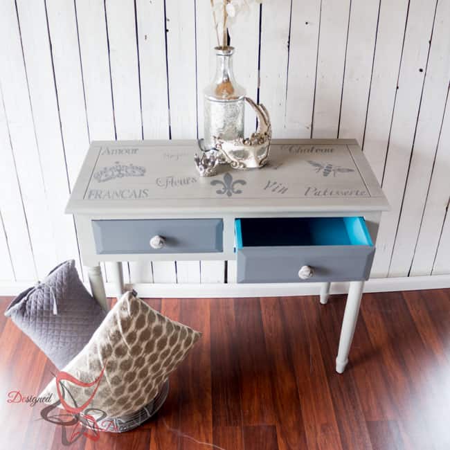 French-Stenciled-Entry-Table-Painted- Furniture (6 of 12)