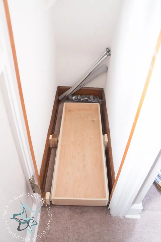 building pullout shelves- shoe closet Shoe Closet- Building Pull Out Shelves-7