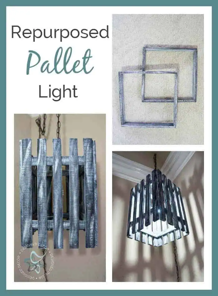 repurposed pallet light