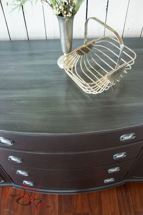 Black Metallic Buffet- Modern Masters-silver white wash Black Metallic Buffet- Modern Masters (11 of 16)