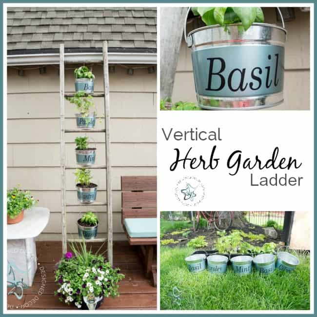 Vertical-Herb-Garden-Repurposed-Ladder