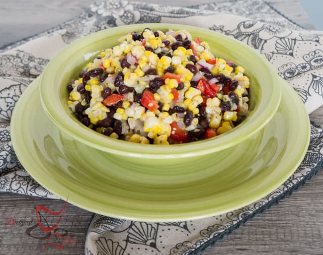 Corn Salad with Lime Vinaigrette