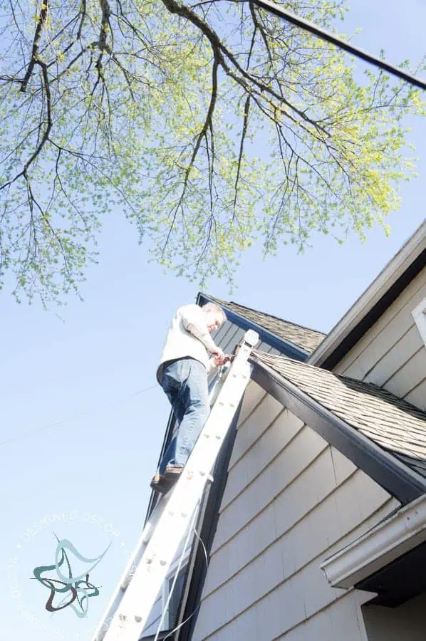 Outdoor-Living-Space-Updating-Deck-galvanized wire-outdoor-lights Outdoor-Living-Space-Updating-Deck-4