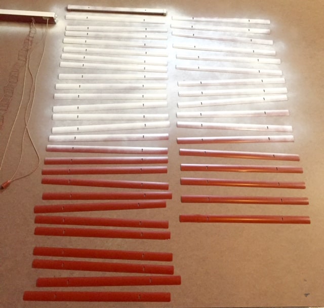 spray-painted-aluminum-blinds