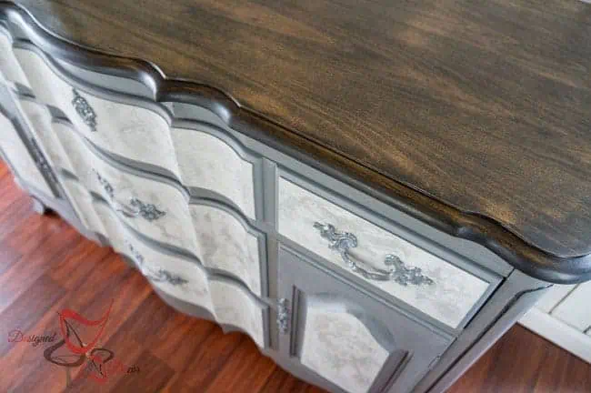 French Provincial Buffet- Lime Paint - Le Chaux- Maison Blanche Paint-General Finishes-Gel-Stain French Provncial Buffet- Lime Paint - Le Chaux- Maison Blanche Paint-8