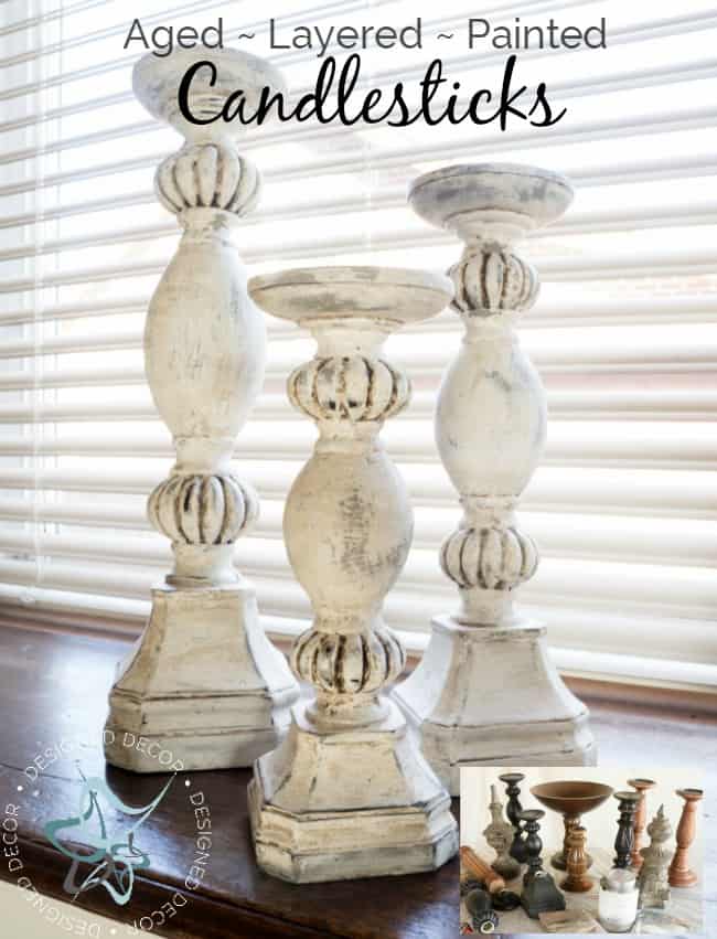 diy-aged-layered-painted-candlesticks