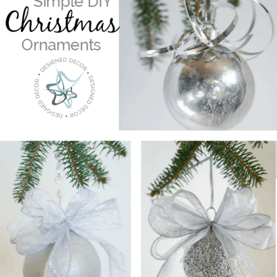 Simple DIY Christmas Ornaments