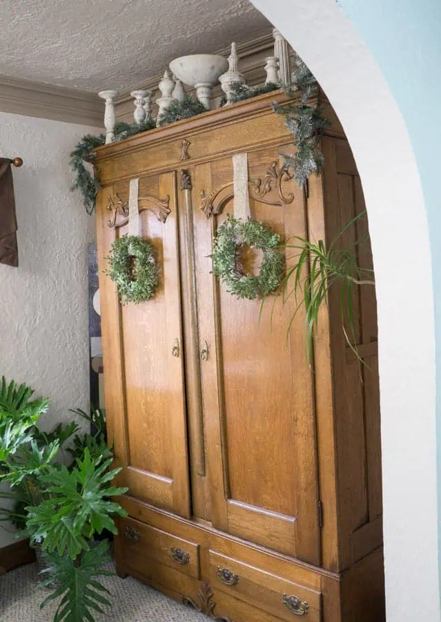 christmas-2016-home-tour-designed-decor-antique-amoire christmas-2016-home-tour-designed-decor-25