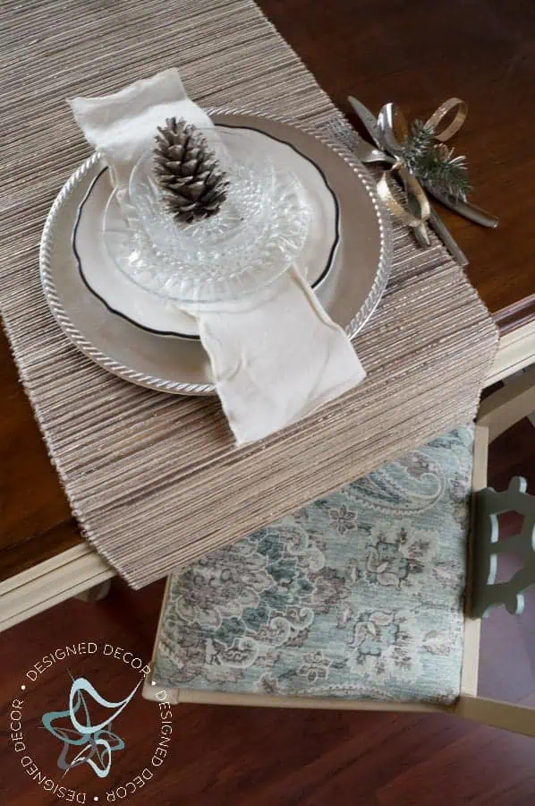 Dining Chair Makeover- Plazzo- P Kaufman dining-table-buffet-painted-furniture-11