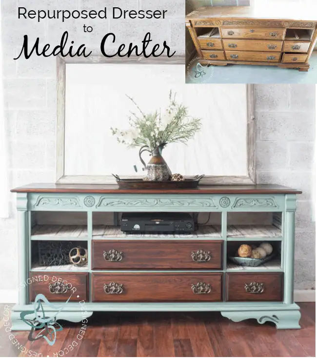 repurposed-dresser-to-media-center