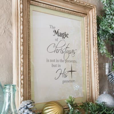Thrift Store Frame Makeover – The Perfect Gift for all Occasions!