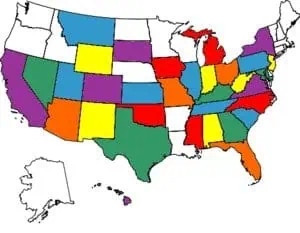 50 states before turning 50 - Goal set my-travels-50 states traveled