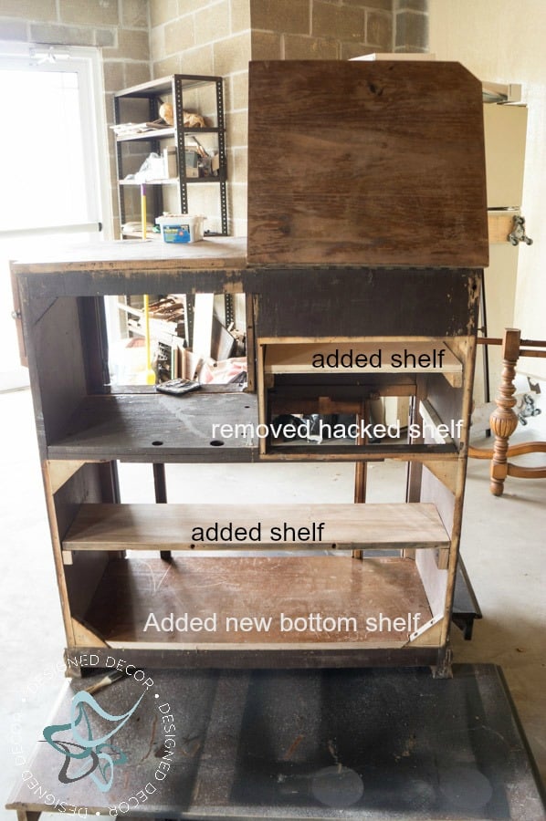repurposed-radio-cabinet-coffee-bar-drink-station-adding-shelves
