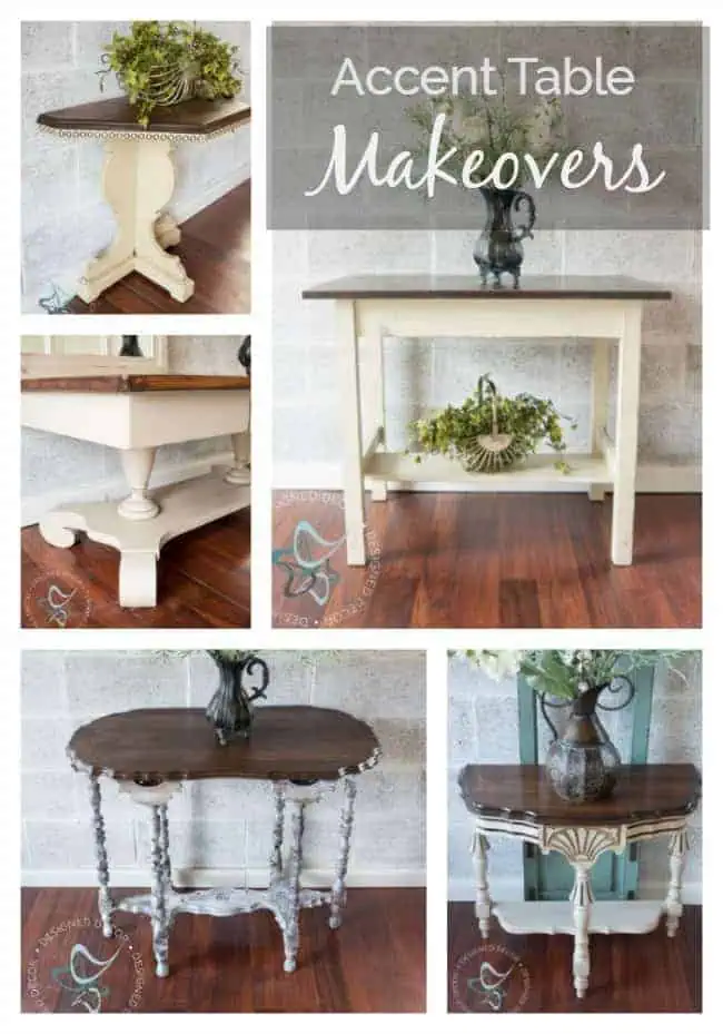 Accent Table Makeovers