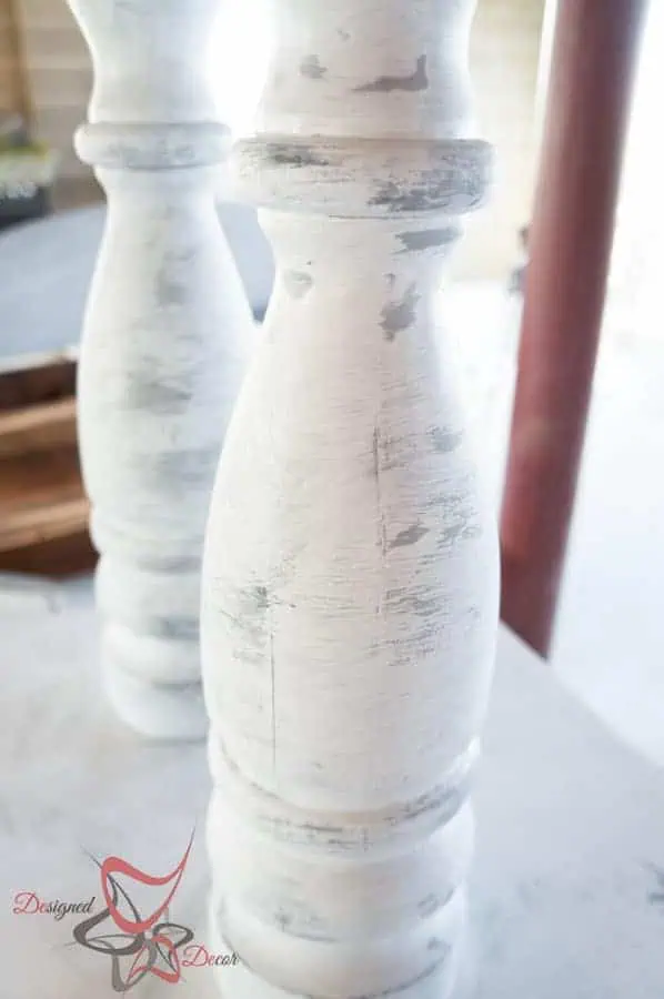 Best Practices- How to distress furniture with vaseline Farmhouse Style Dining Table- Shabby Chic-Repainted Furniture- DIY- Round Dining Table and Chairs- Le Dirt- Aging Dust (4 of 15)