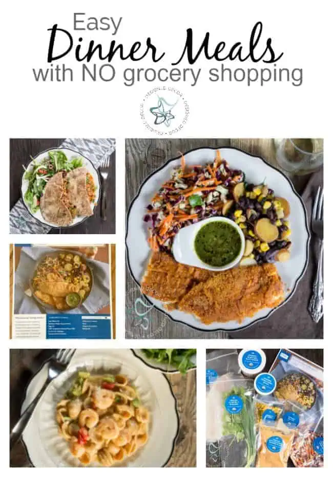 I am excited to share my new discovery for easy dinner meals with very little prep, no planning, and no grocery shopping. Green Chef- Easy Dinner Meals