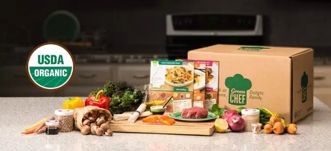 Green Chef- Organic Meal delivery Green Chef