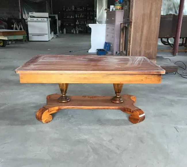 coffee table- before
