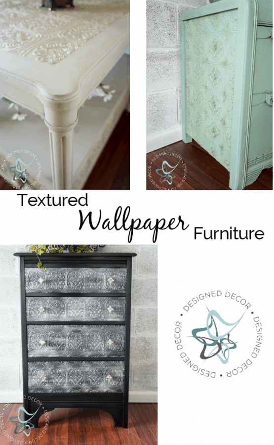 Paintable Wallpaper On Furniture to create beautiful furniture