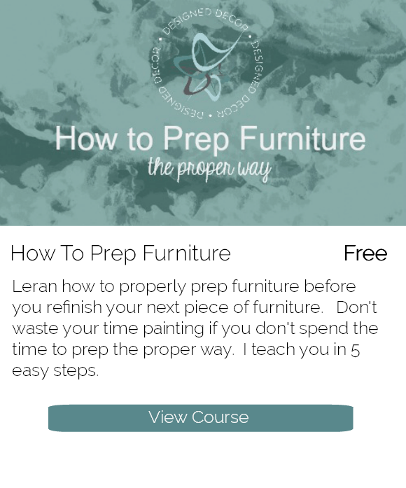 Course graphic- how to prep furniture
